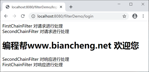 过滤器链案例