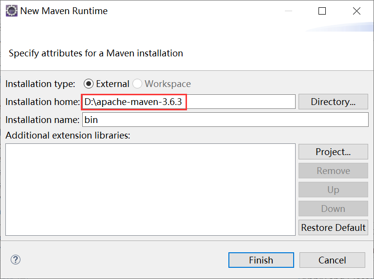 Maven Runtime 