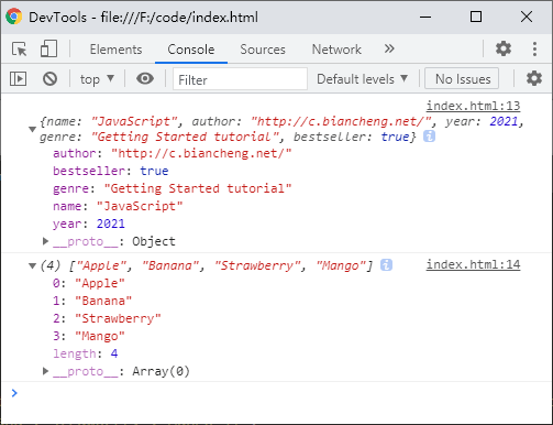 JSON.parse() 方法演示