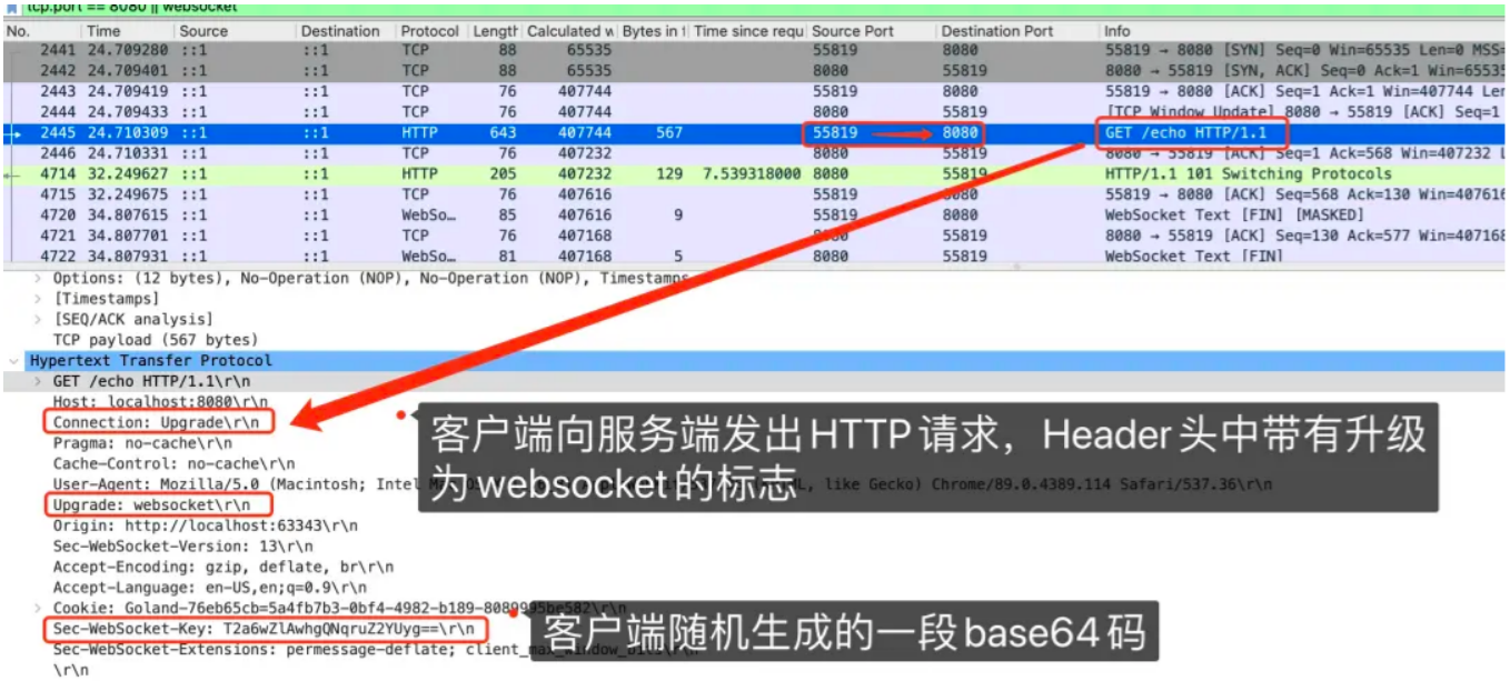 WebSocket抓包结果